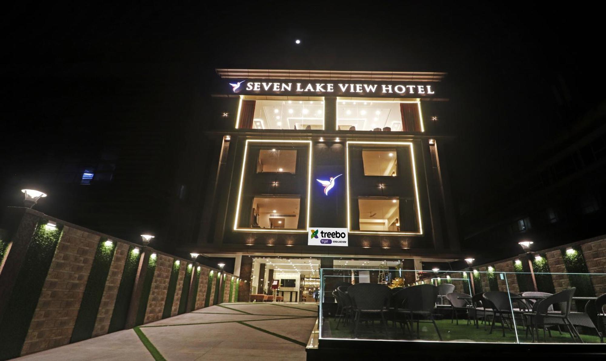 Treebo Premium Seven Lake View Hyderabad Exterior foto